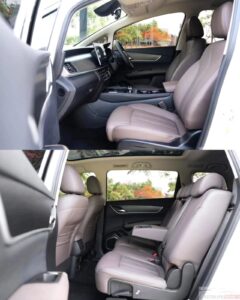 M6 Front and Back Seats